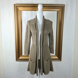 Angel of the North ANTHROPOLOGIE duster cardigan